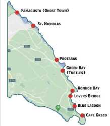 Miasto duchów, Famagusta, Salamina z rejsem na Blue Lagoon i zatokę żółwi z Protaras